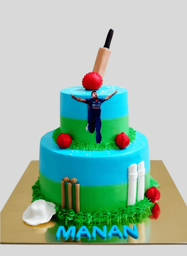 Classy Cricket Cake
