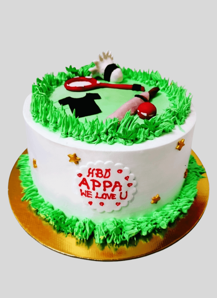 Fetching Cricket Cake