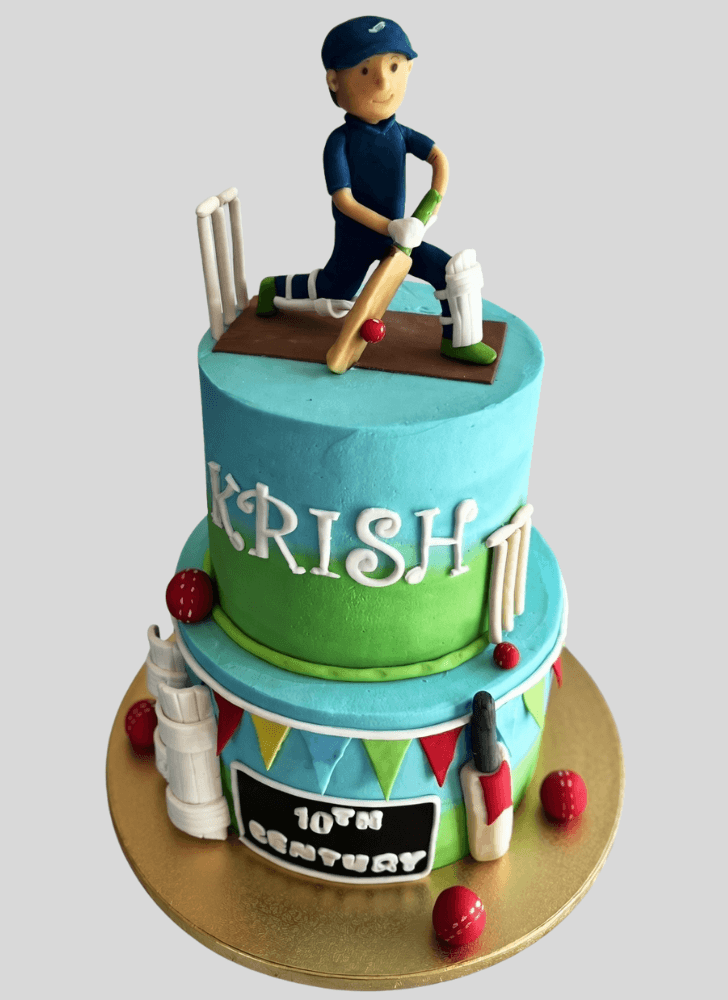 Fine Cricket Cake
