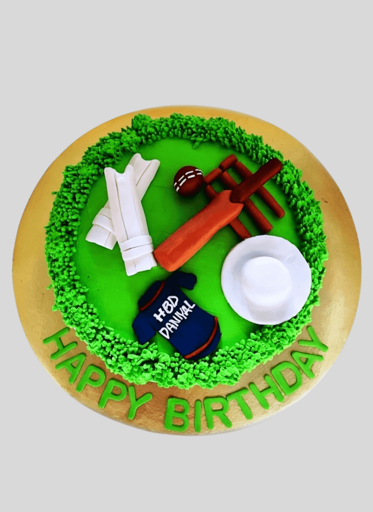 Grand Cricket Cake