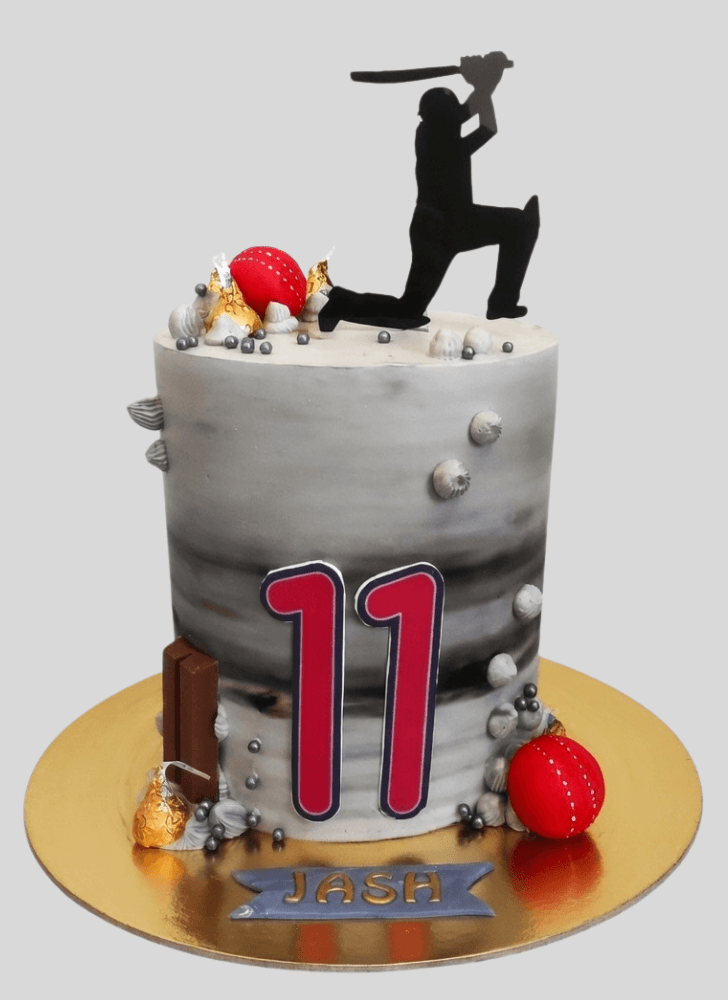 Ideal Cricket Cake