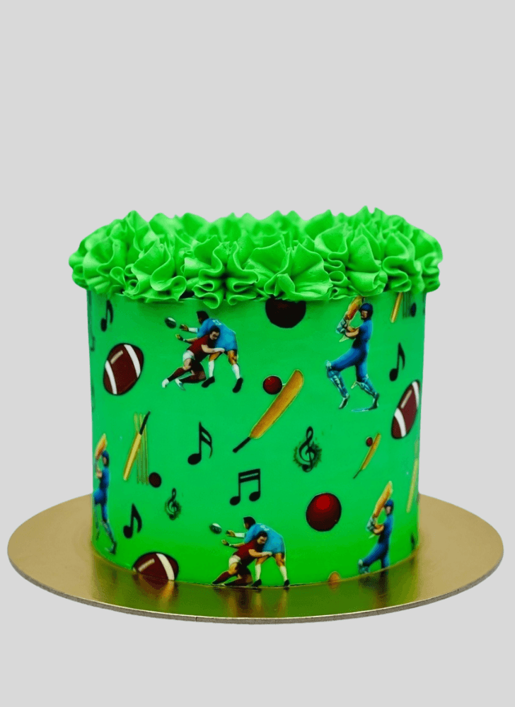 Marvelous Cricket Cake