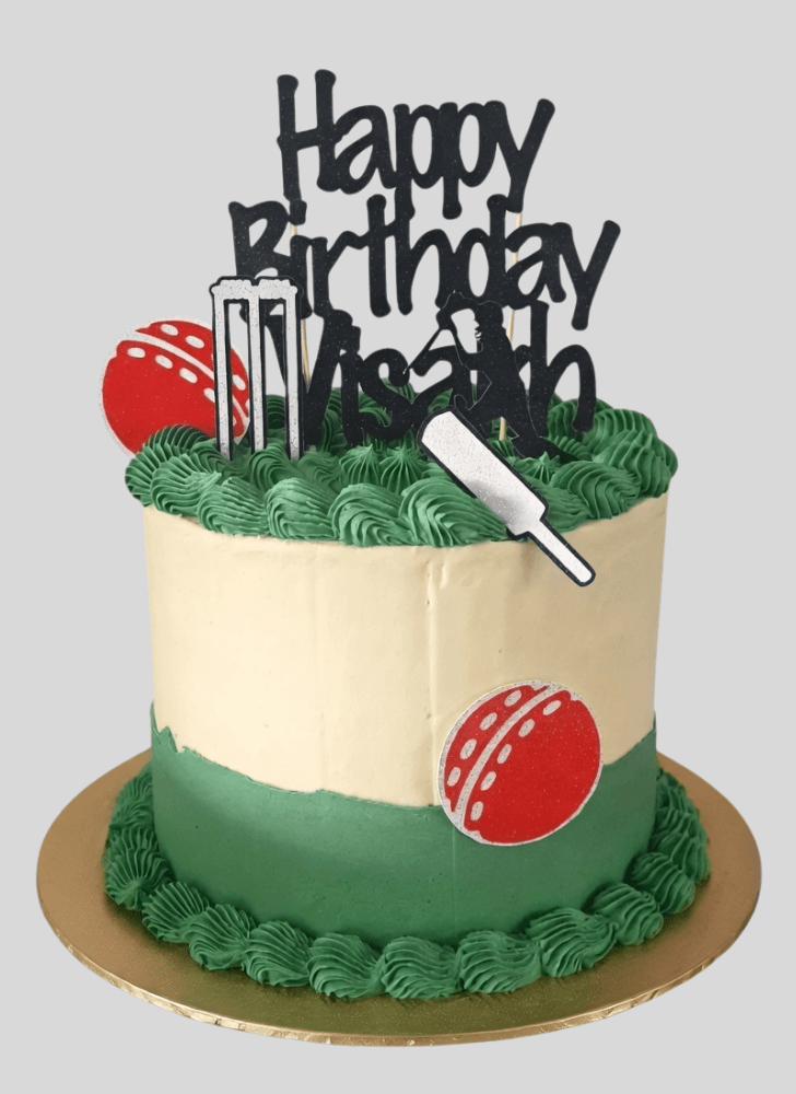 Mesmeric Cricket Cake