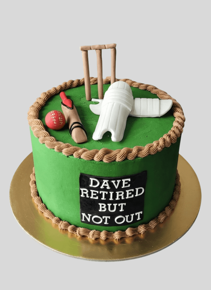 Radiant Cricket Cake