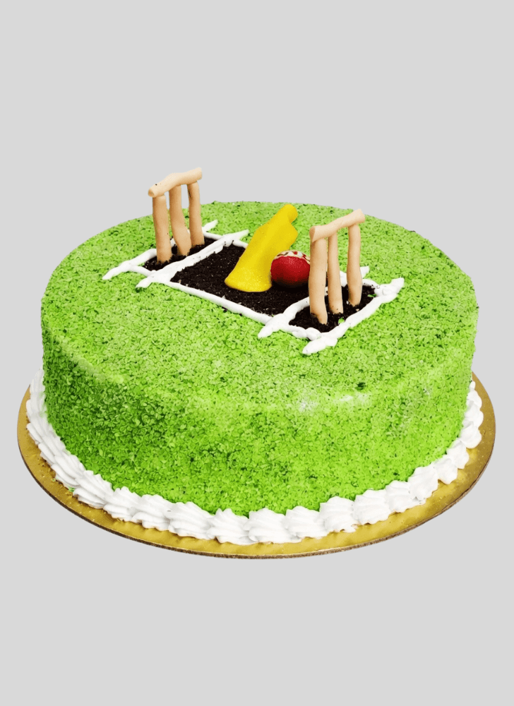 Ravishing Cricket Cake