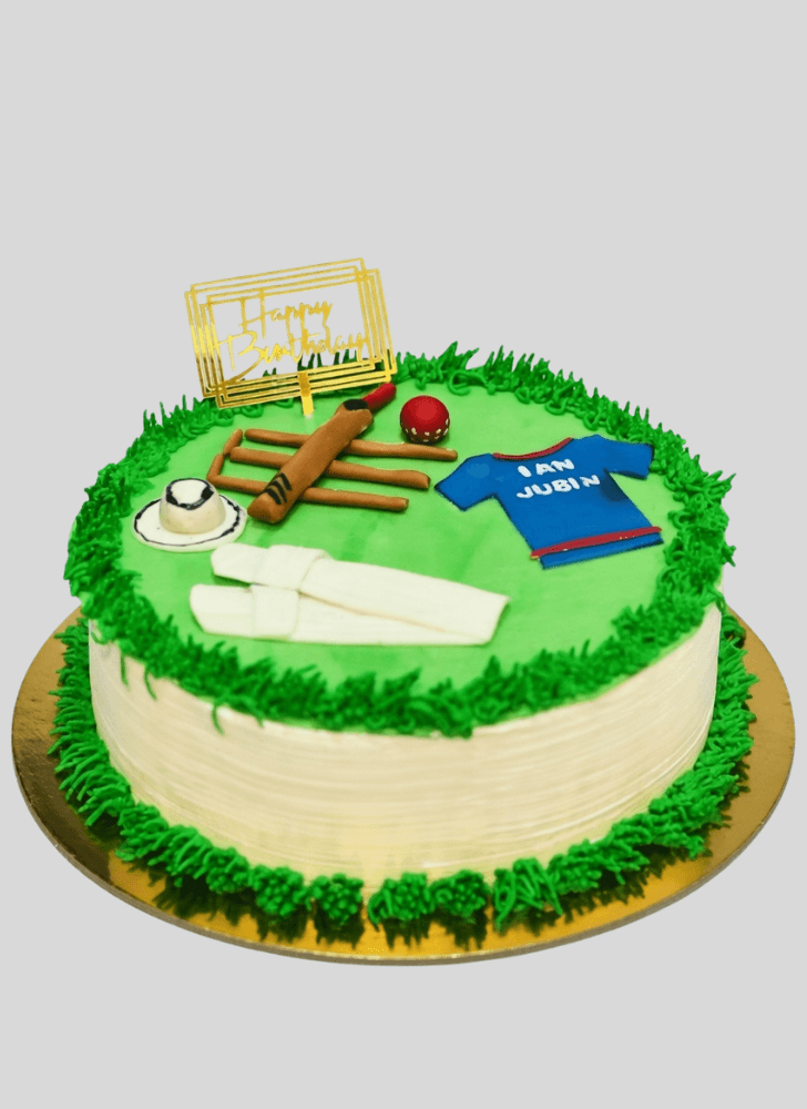Splendid Cricket Cake