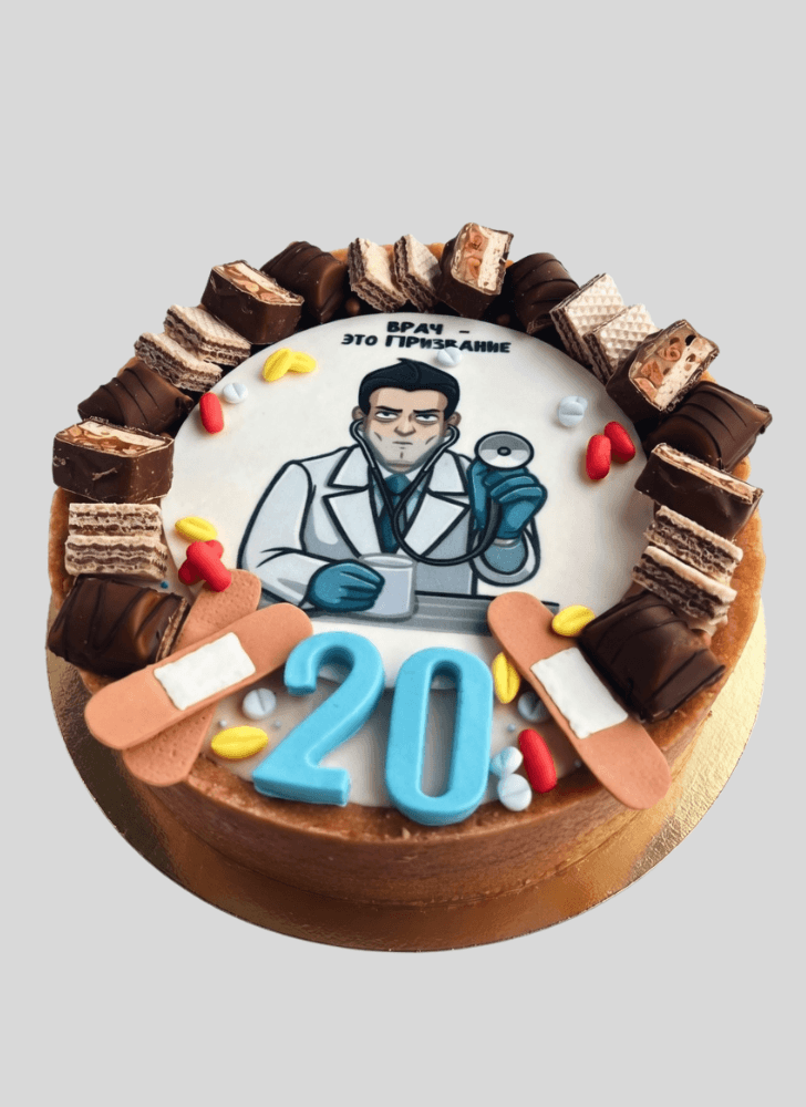 Comely Doctor Cake