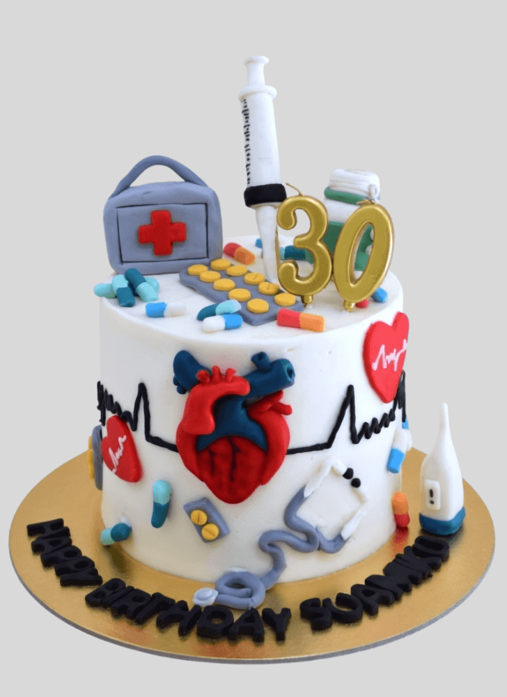 Good Looking Doctor Cake