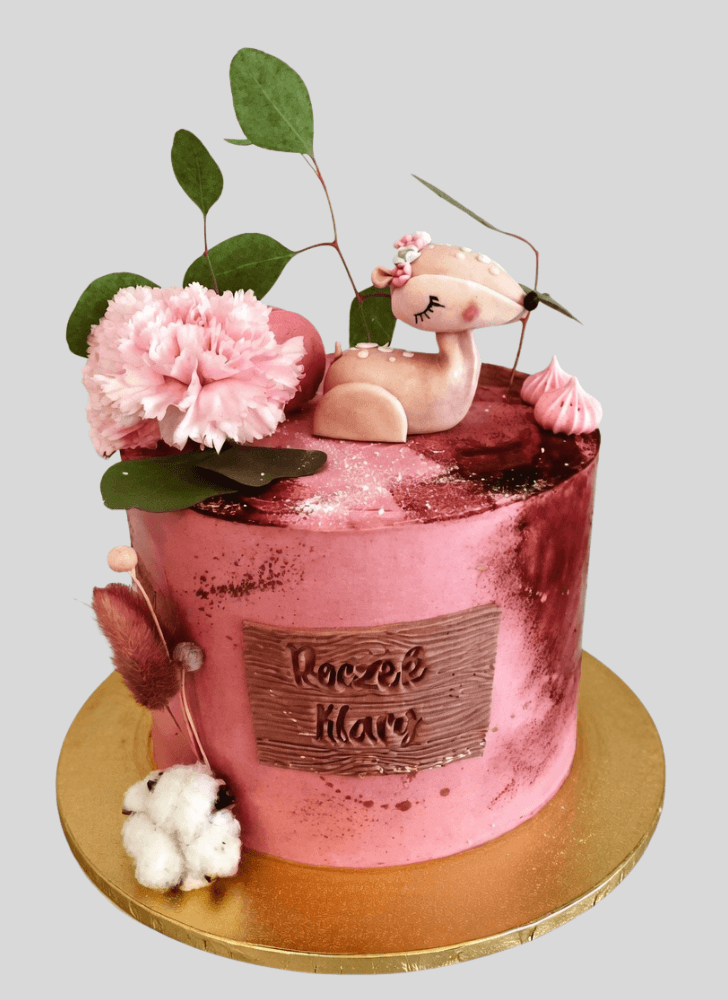 Alluring Fawn Cake