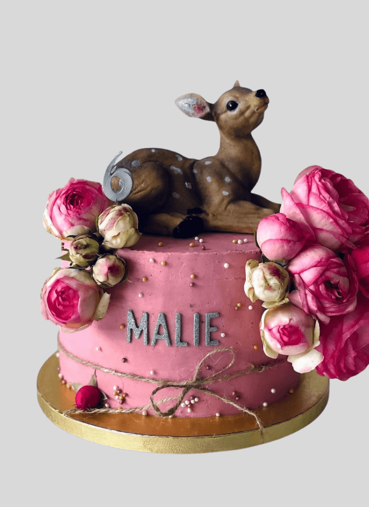 Appealing Fawn Cake