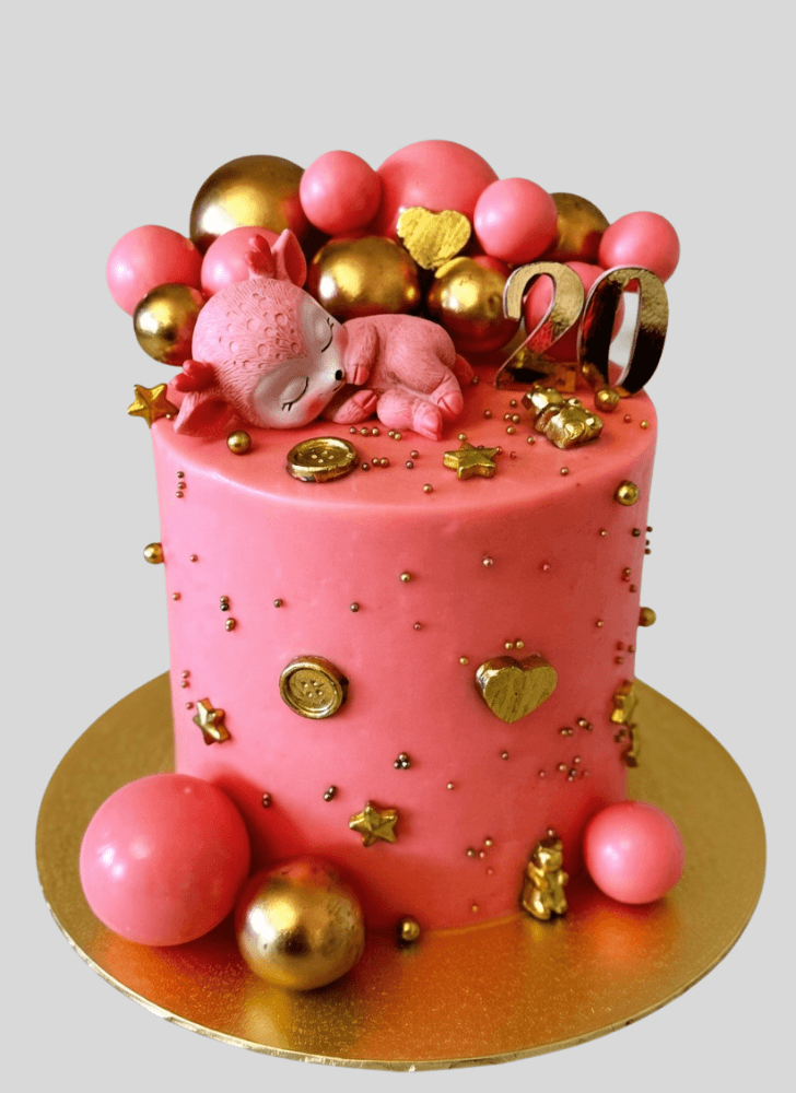 Bewitching Fawn Cake