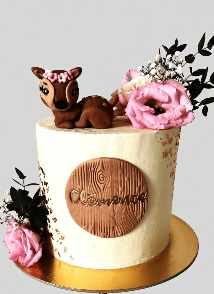 Captivating Fawn Cake