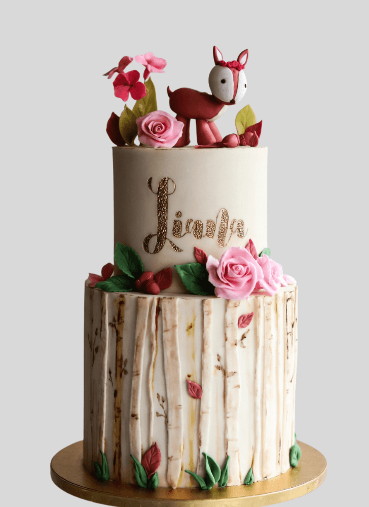 Charming Fawn Cake