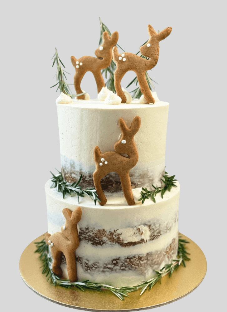 Comely Fawn Cake