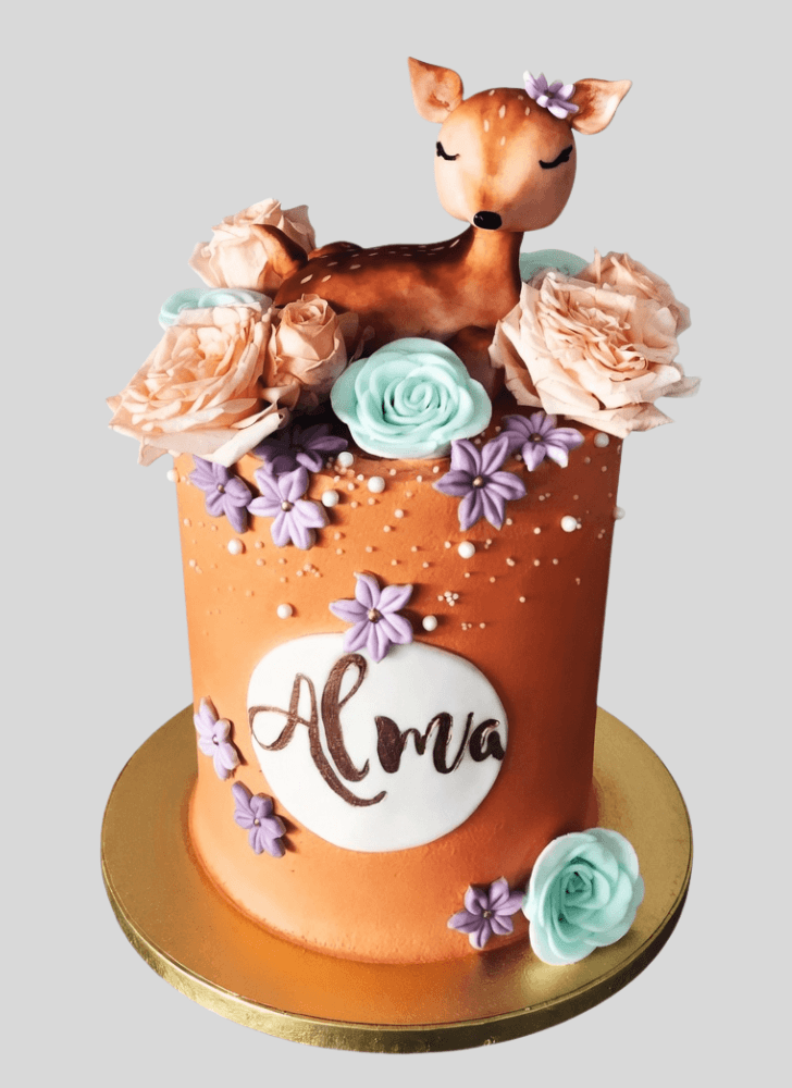 Divine Fawn Cake