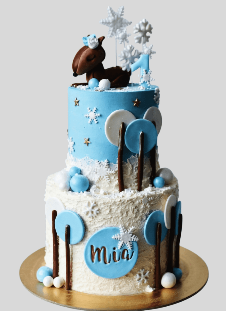 Enticing Fawn Cake