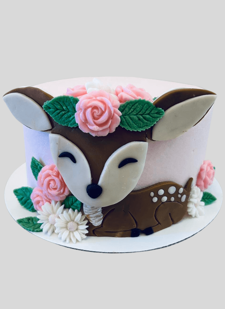 Fine Fawn Cake