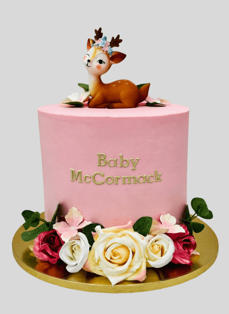 Mesmeric Fawn Cake