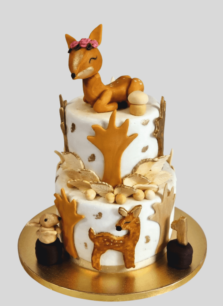 Nice Fawn Cake
