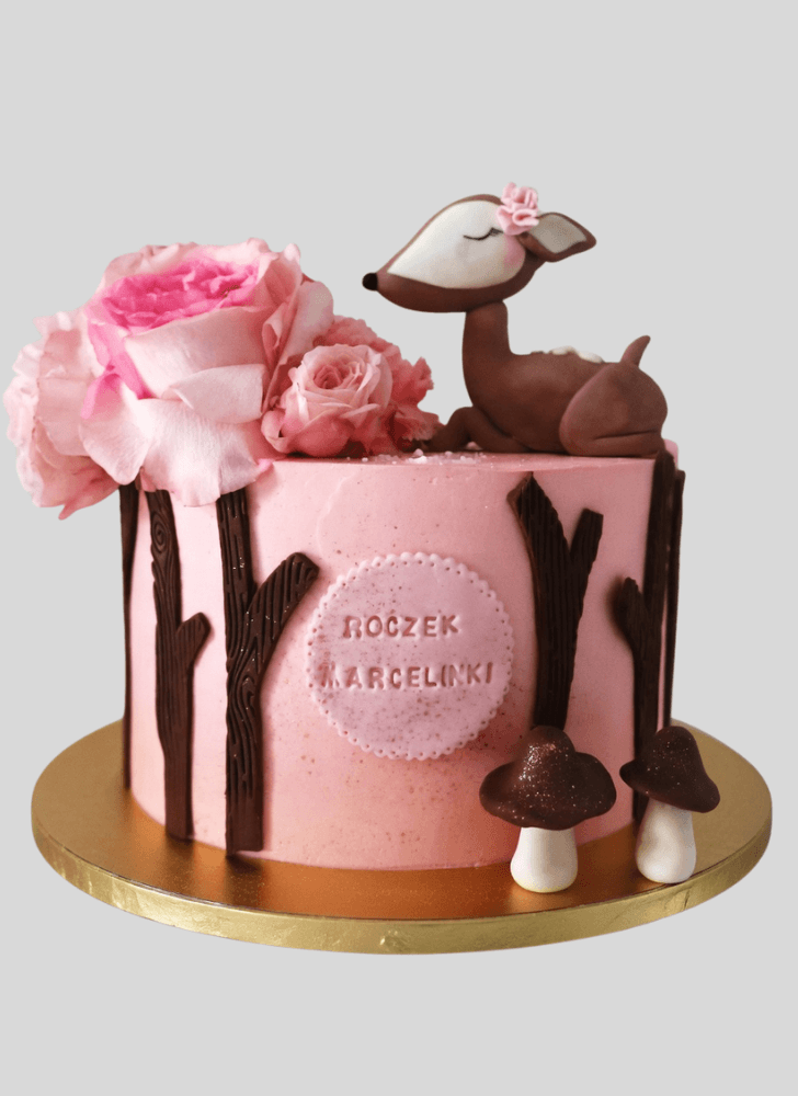 Pretty Fawn Cake