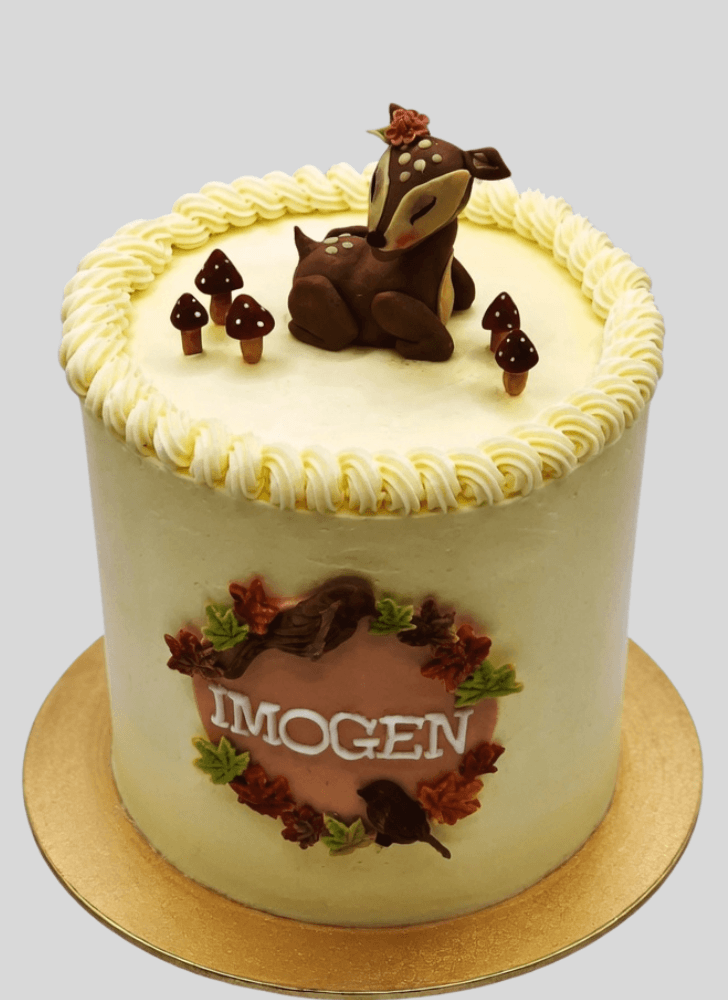 Ravishing Fawn Cake