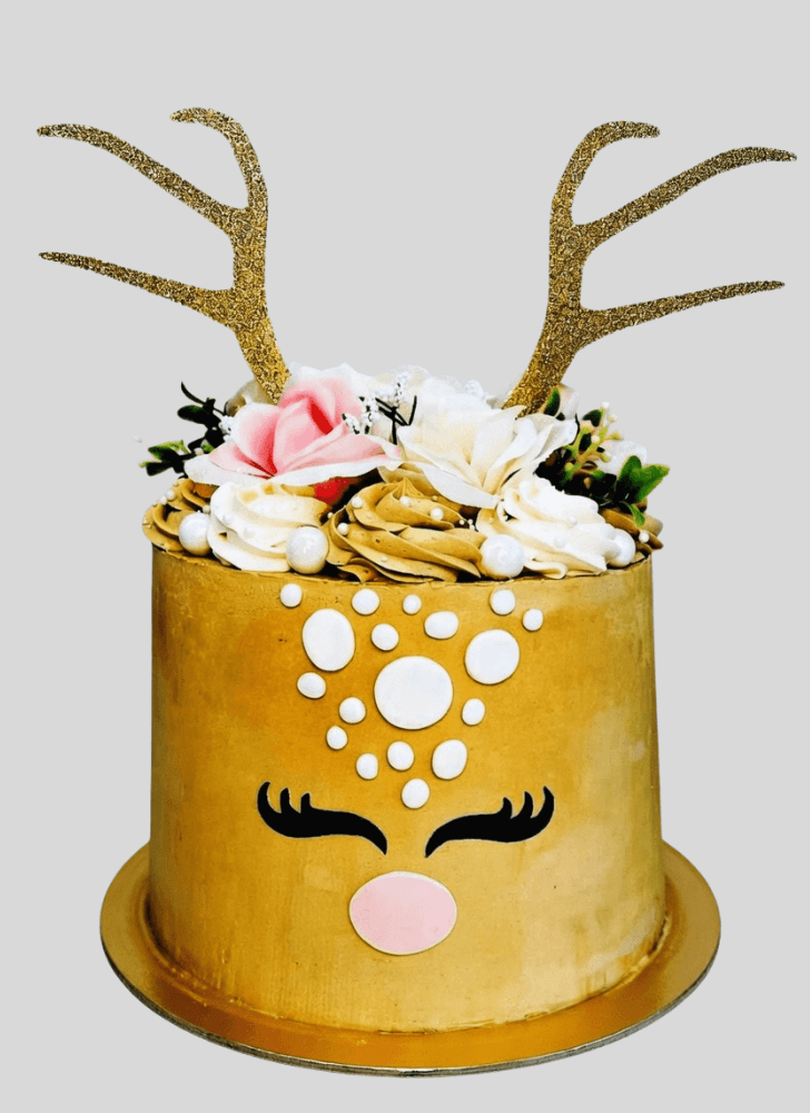 Splendid Fawn Cake