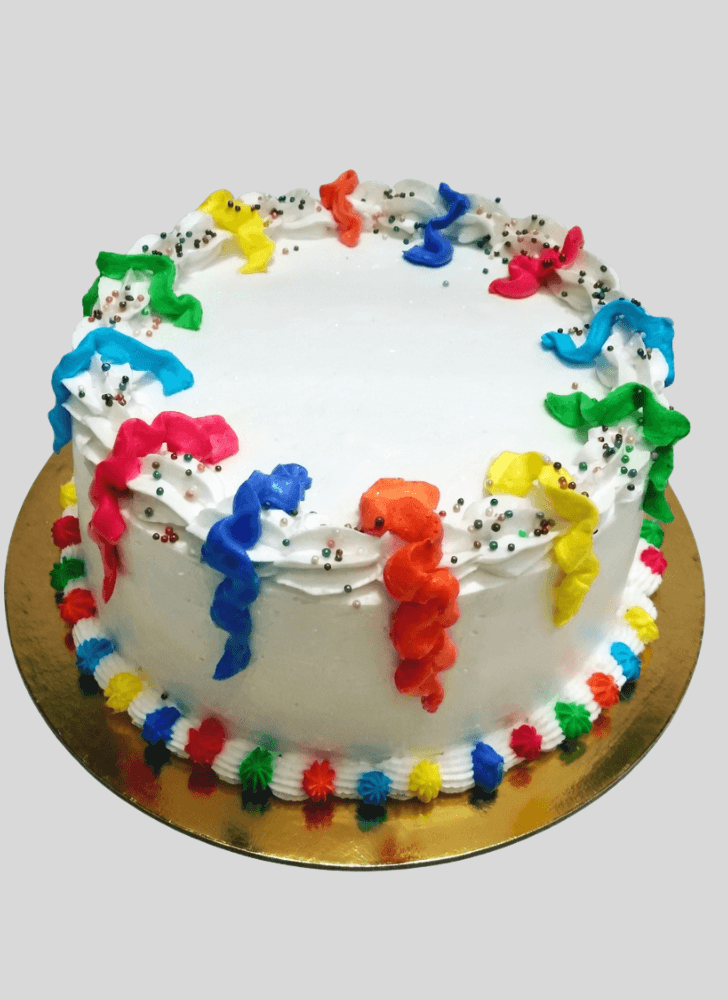 Admirable Holi Cake Design