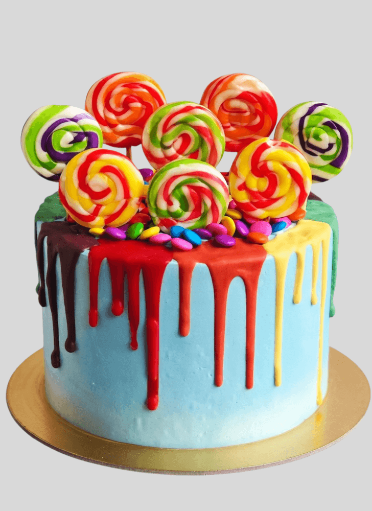 Delicate Holi Cake