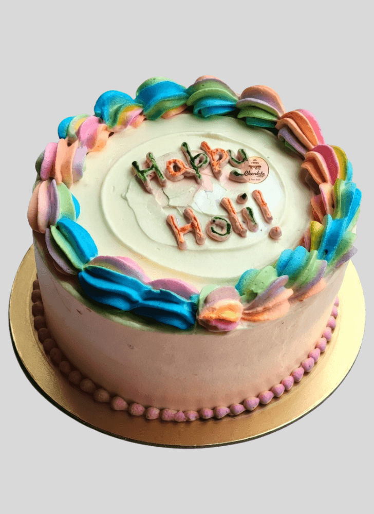 Delightful Holi Cake