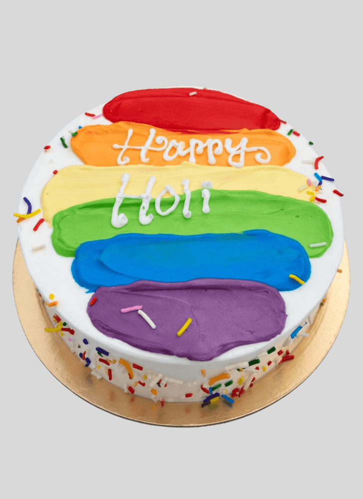 Divine Holi Cake
