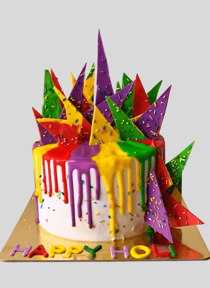 Exquisite Holi Cake