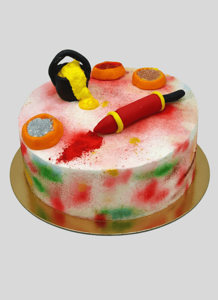 Gorgeous Holi Cake