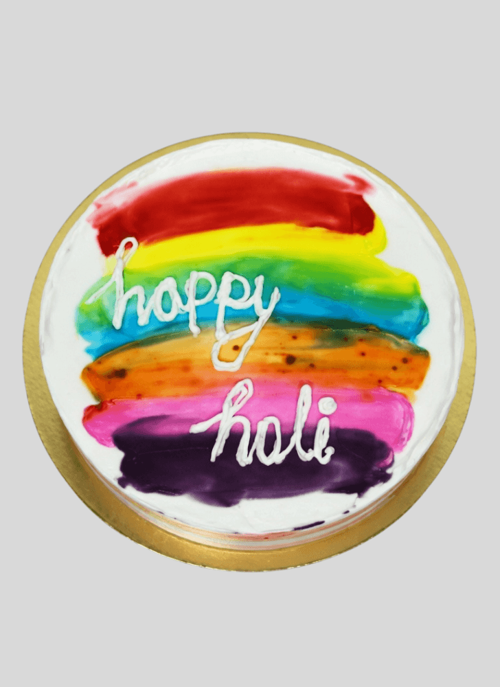 Ideal Holi Cake