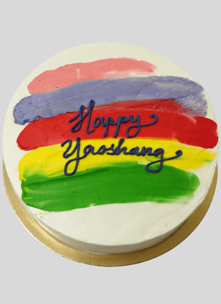 Magnetic Holi Cake