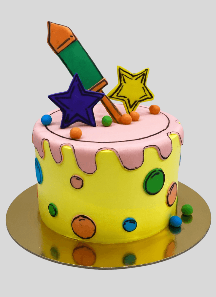 Magnificent Holi Cake
