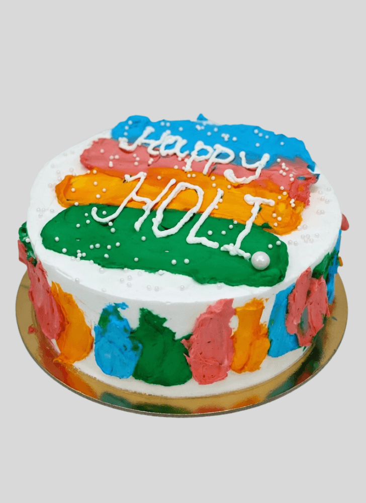 Marvelous Holi Cake