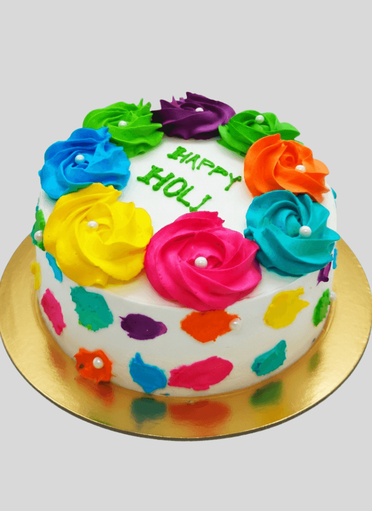 Nice Holi Cake