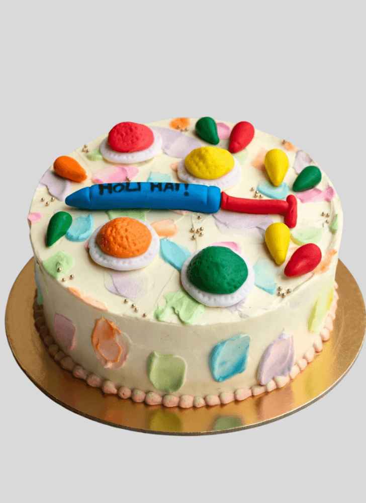 Ravishing Holi Cake