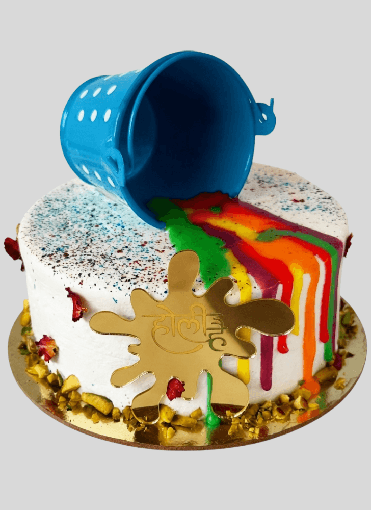 Splendid Holi Cake