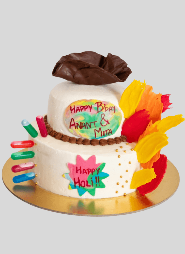 Superb Holi Cake