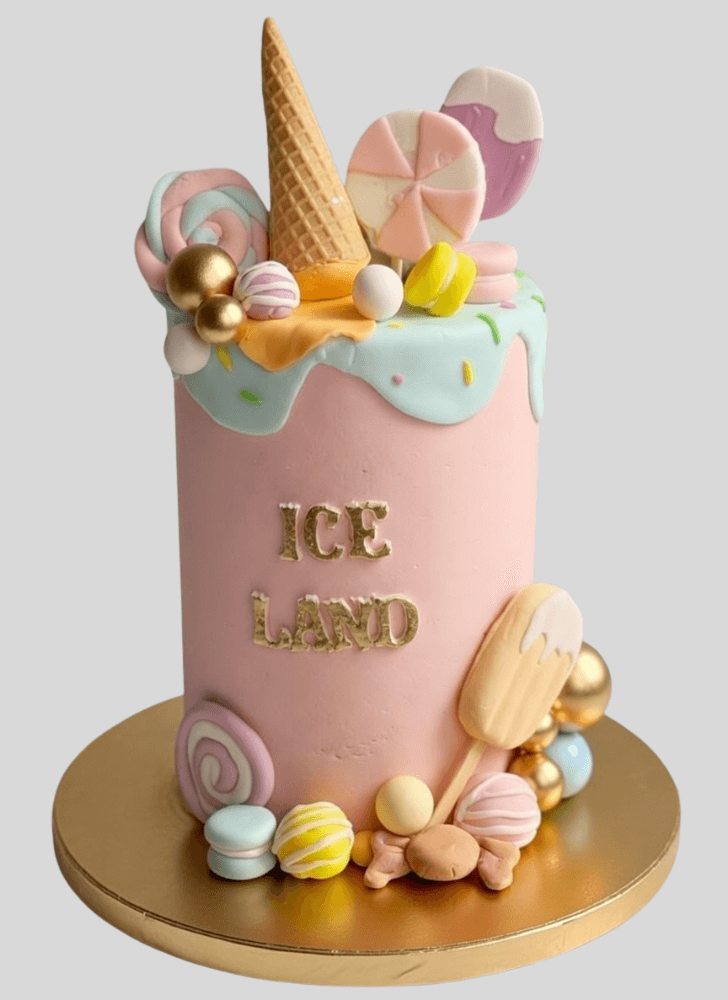 Adorable Ice Cream Cake