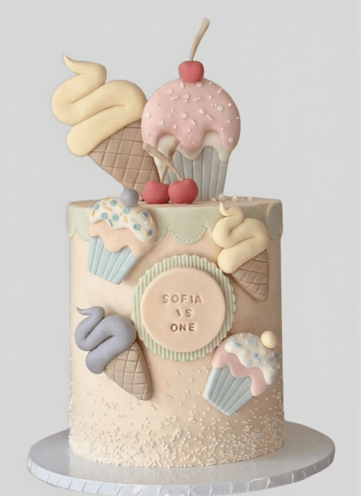 Alluring Ice Cream Cake
