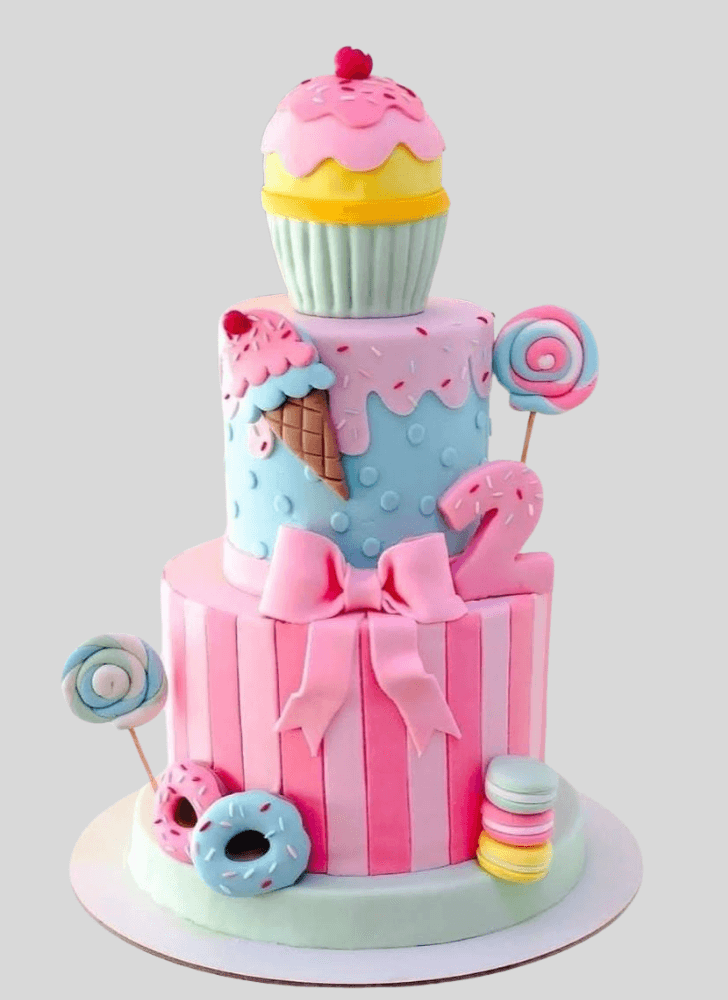 Appealing Ice Cream Cake