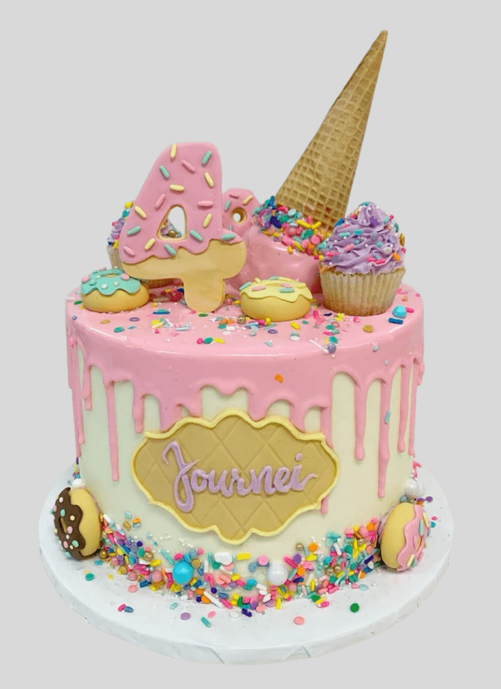 Captivating Ice Cream Cake