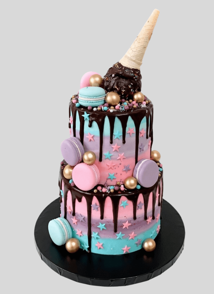 Dazzling Ice Cream Cake