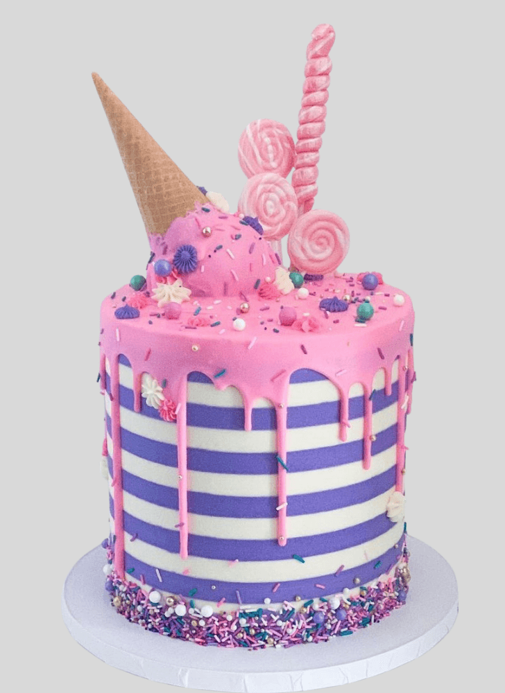 Delicate Ice Cream Cake