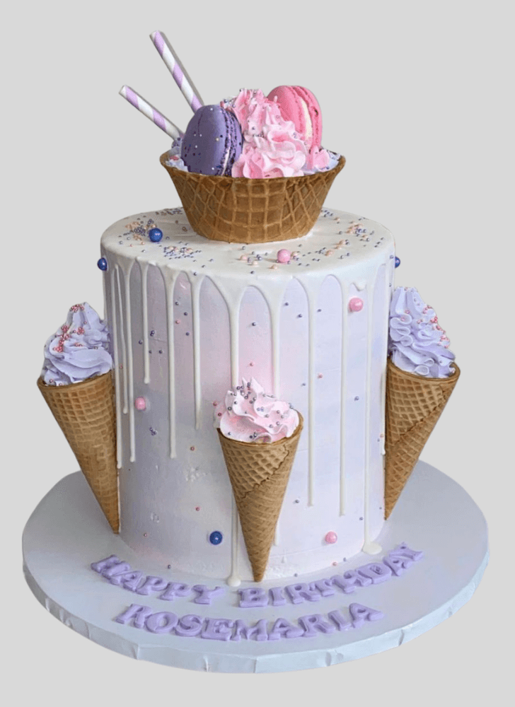 Divine Ice Cream Cake