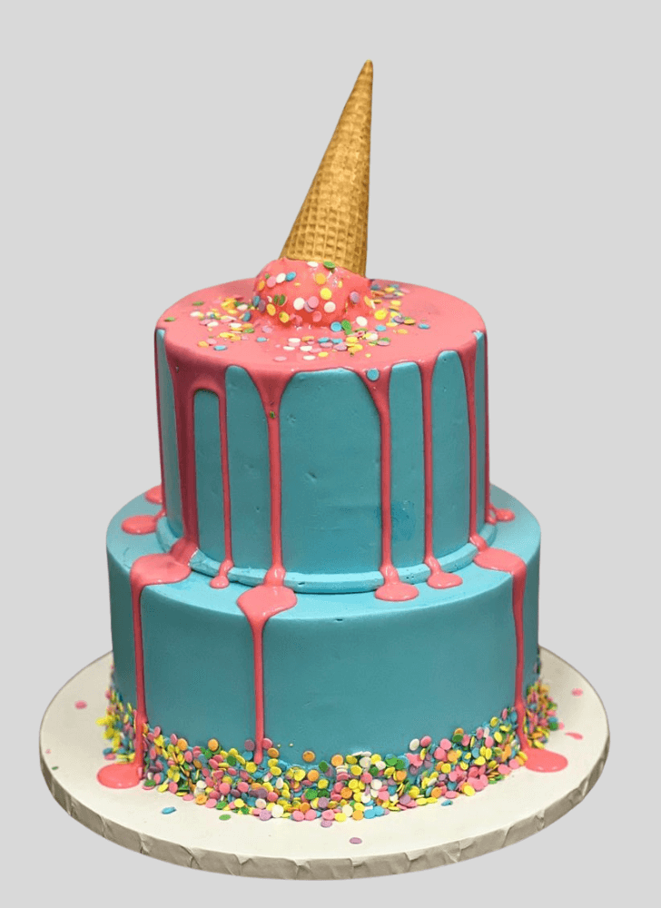 Enticing Ice Cream Cake