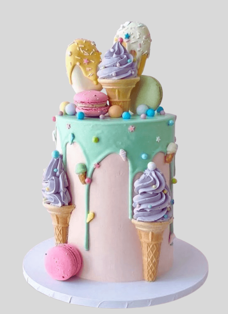 Good Looking Ice Cream Cake