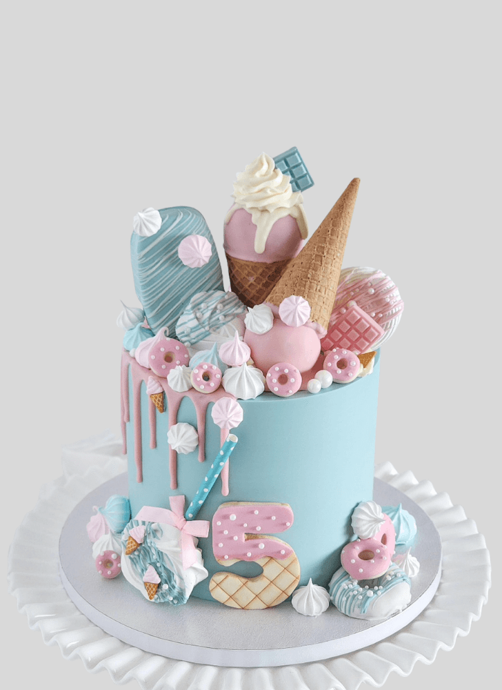 Graceful Ice Cream Cake